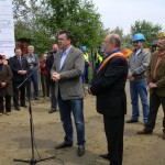 Marian Opişan a inaugurat lucrările de reabilitarea şi extindere a reţelei de alimentare cu apă si canalizare din Panciu